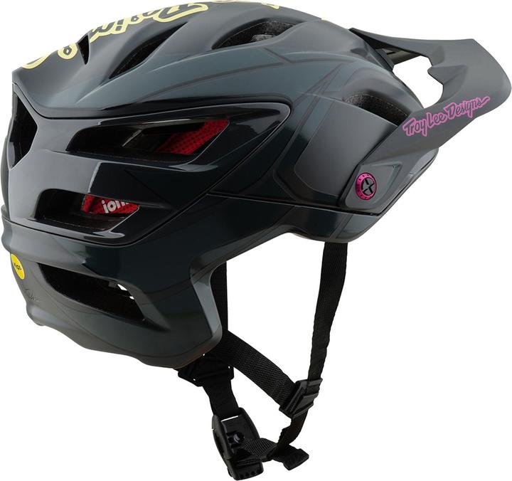 Image du produit Troy Lee Designs A3 MIPS Helm, Ghostwing, charcoal, M/L | 57-59cm (57 - 59 cm)