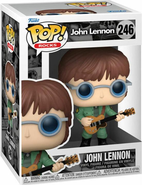 Actual product image Funko Pop! Rocks : John Lennon (Military Jacket)