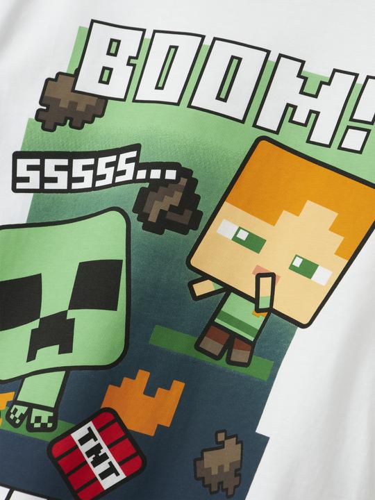 Produktbild Name it Nkmac Minecraft Ls Nreg Top Box Noos Bfu (122, 128)