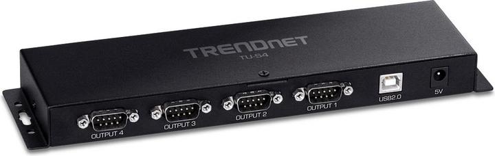 Trendnet 4 Port USB to Serial RS232 Adapter - Adapter