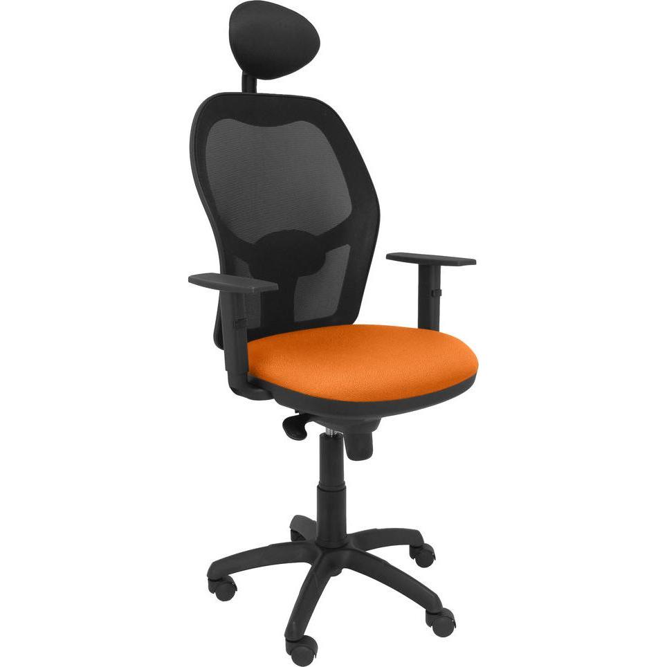 Piqueras y Crespo, Bürostuhl, Bürostuhl mit Kopfstütze Jorquera P&C ALI308C Orange
