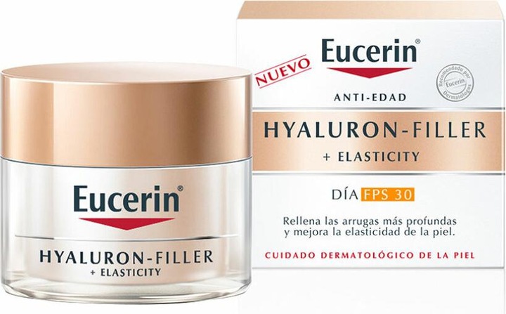 Actual product image Eucerin Hyaluron Filler Elasticity Day Cream SPF 30 - 50 ml (50 ml, Day cream, SPF 30)