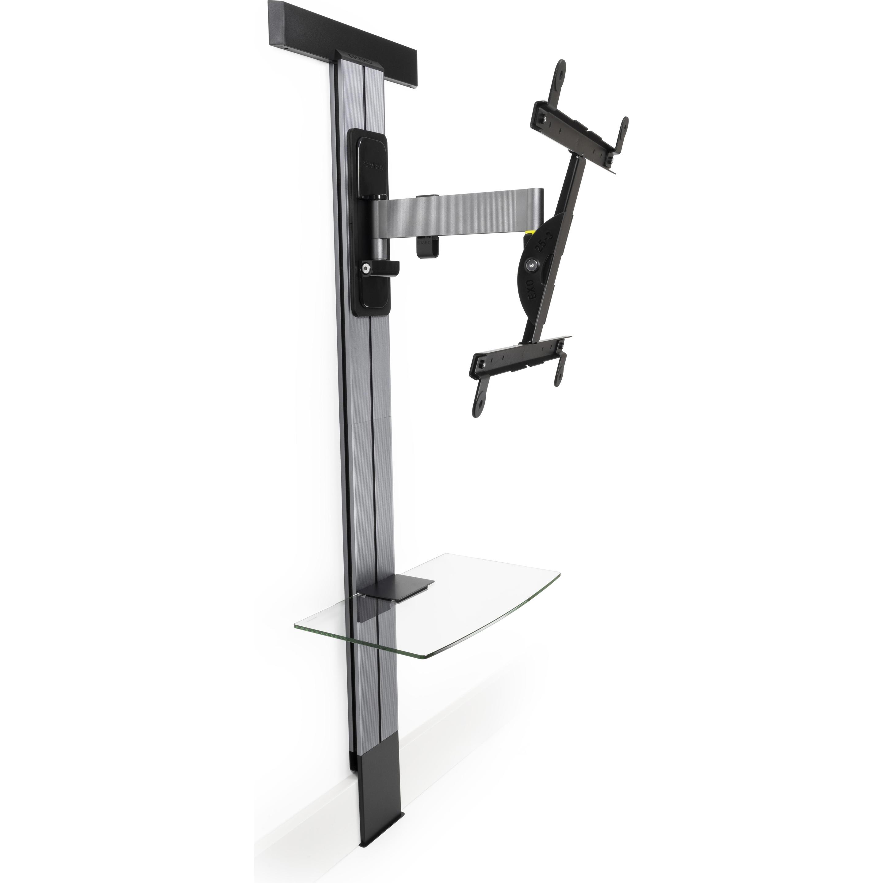 Erard Exostand 400 (Universal, 65", 25 kg), TV Ständer, Schwarz