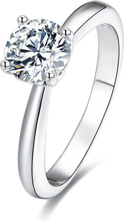 Produktbild Beneto Silver ring with crystals AGG200 - Circuit: 52 mm (52, 925 Silber)