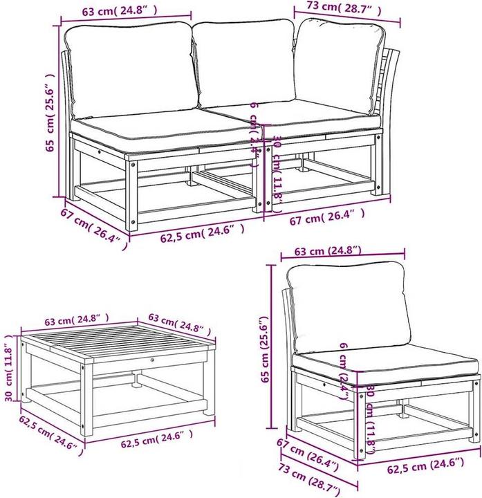 Produktbild vidaXL Samantha