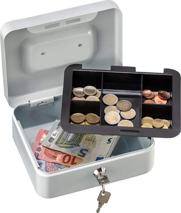 Actual product image Burg Wächter Cash box MONEY 5020 light grey