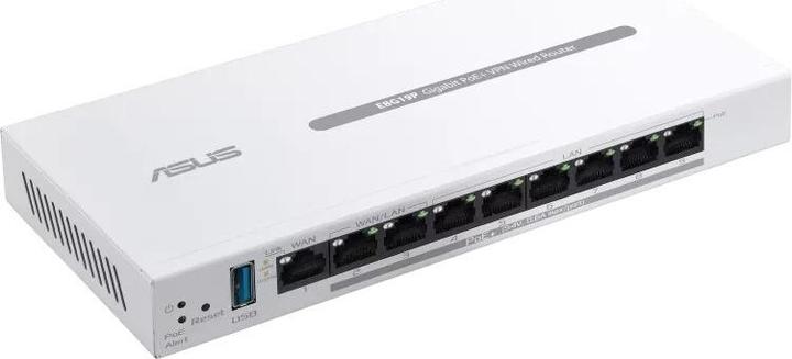 Actual product image ASUS EBG19 Router VPN PoE+ 9-port