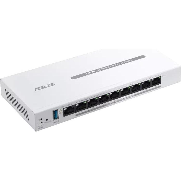 ASUS EBG19 Router VPN PoE+ 9-port, Router, Weiss