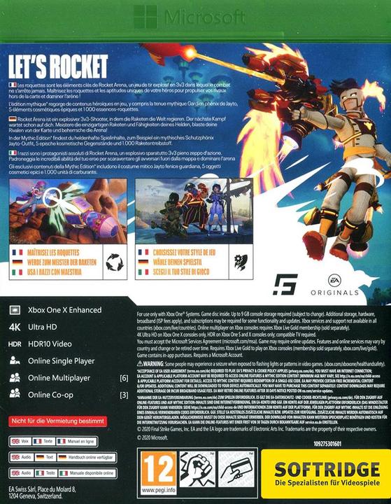 Produktbild EA Games Rocket Arena Mythic Edition (Xbox One X, Xbox Series X, Multilingual)