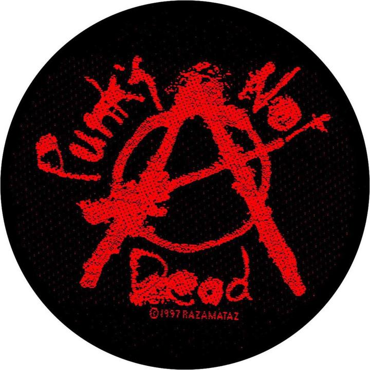 Produktbild Generic Standardgrösse Patch Punks Not Dead Polyester