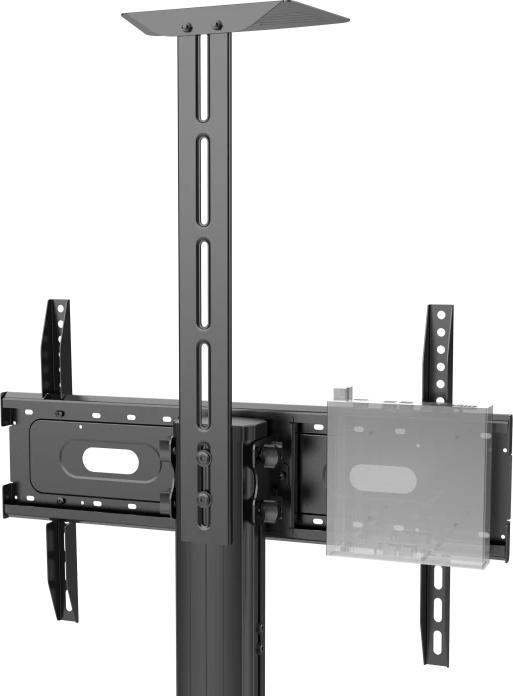 Actual product image Vision Aluminium Flat Panel Cart (80", 60 kg)