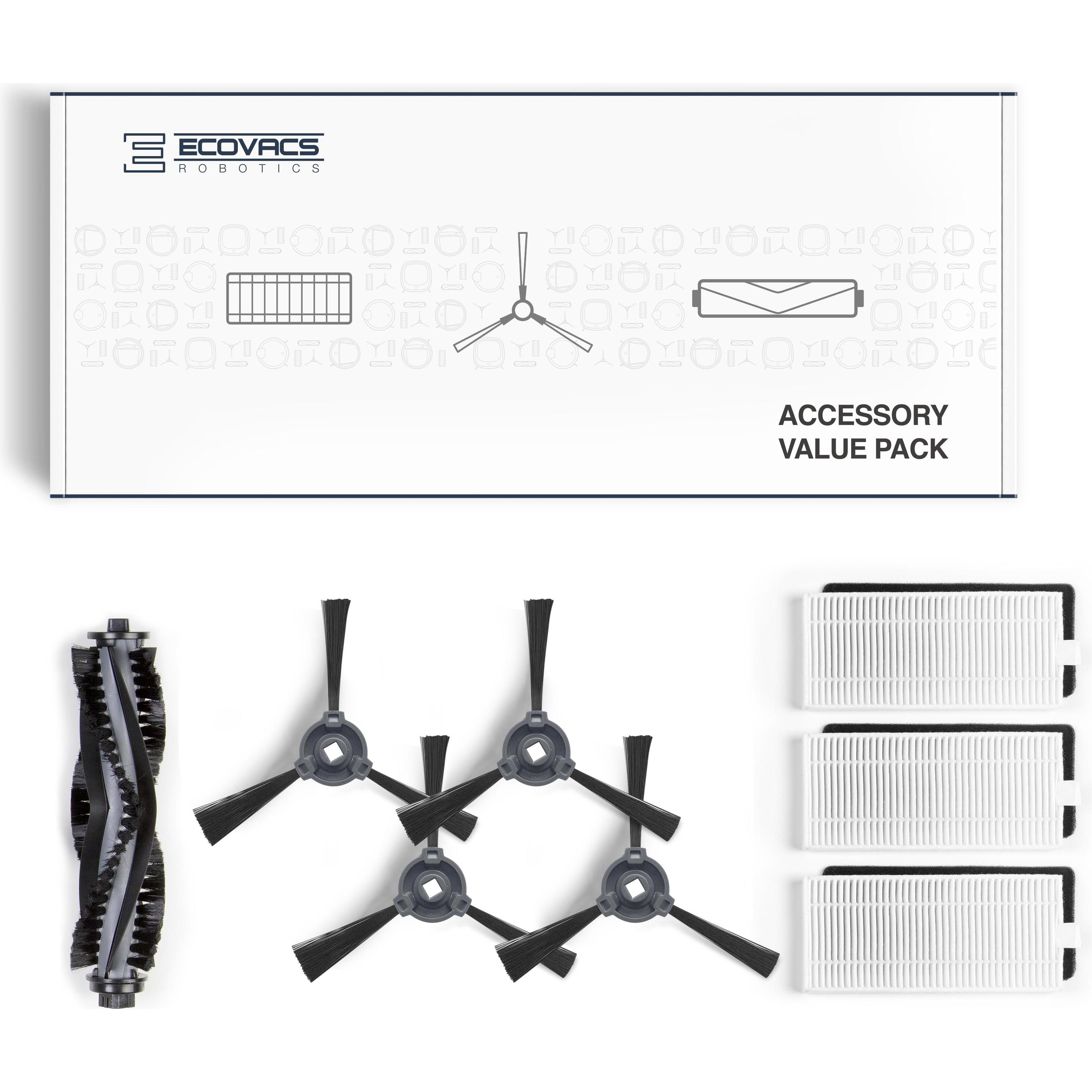 Thumbnail - Ecovacs DO3G-KTA, Staubsauger Roboter Zubehör, Schwarz, Weiss