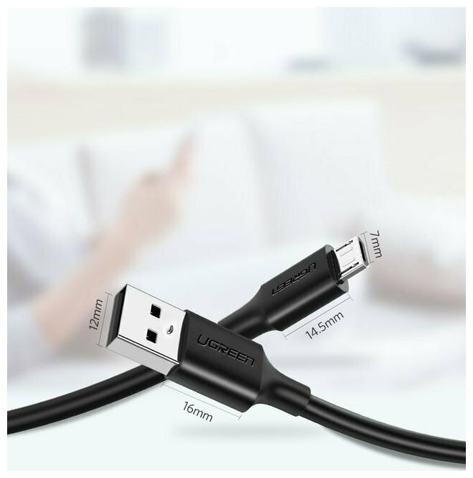 Productafbeelding Ugreen MicroUSB Opladen en USB (2 m, USB 2.0)
