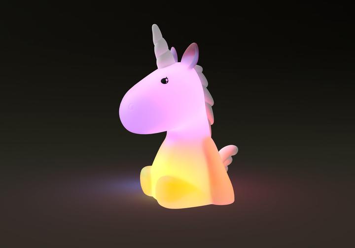 Image du produit Dhink Medium Nightlight Unicorn Soft Touch