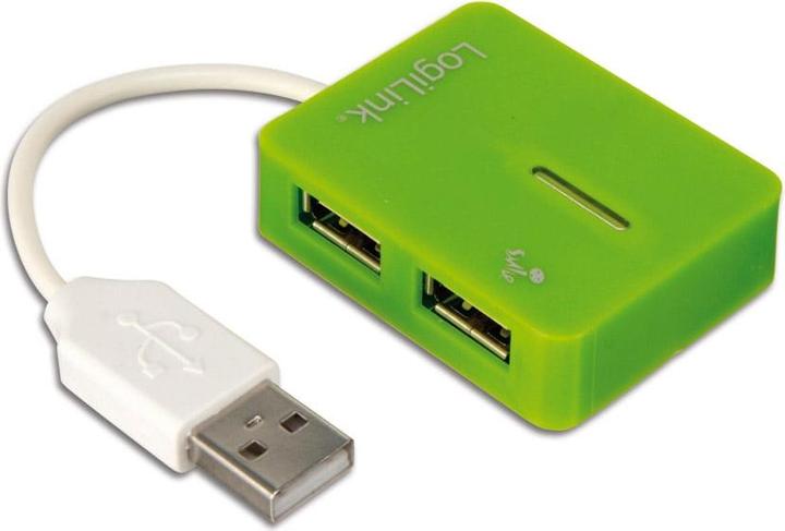 Actual product image LogiLink Smile (USB-A, 4 Ports)