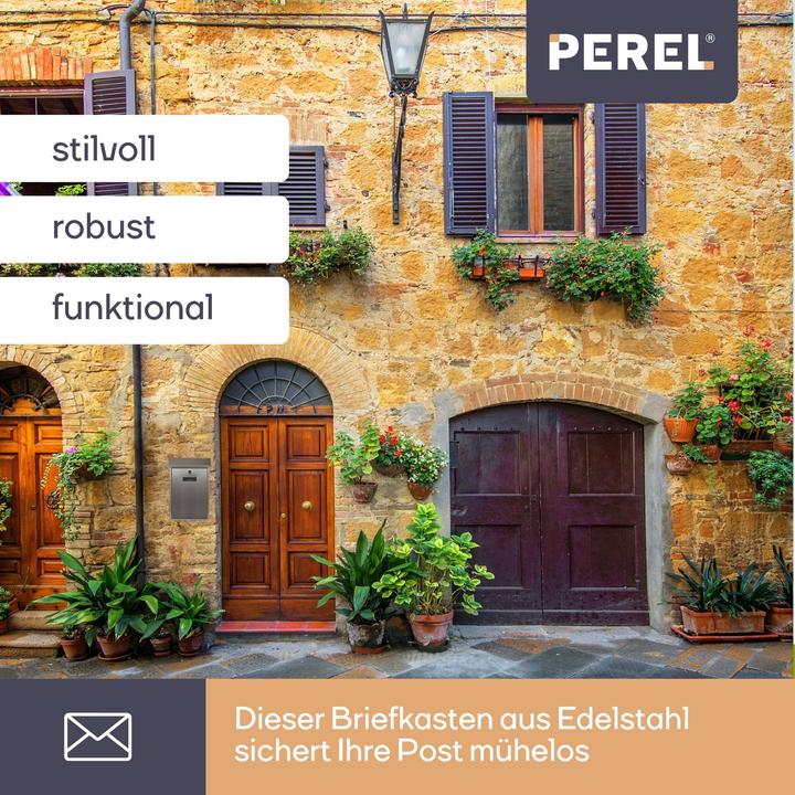 Produktbild Velleman Briefkasten - Berlin - Edelstahl