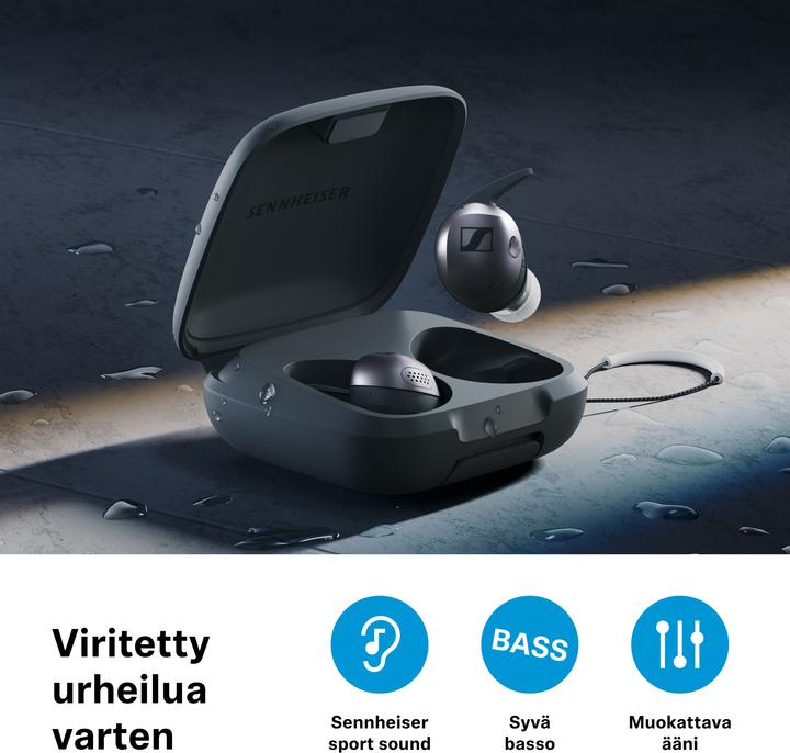 Actual product image Sennheiser Momentum Sport (ANC, 5.50 h, Wireless)