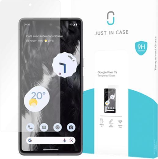 Image du produit Just in Case Protection d'écran en verre trempé pour Google Pixel 7A (1 pièce(s), Google Pixel 7a)