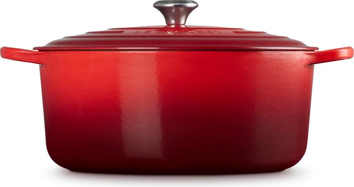 Immagine prodotto Le Creuset Creuset Signature Braadpan - 34 CM - Gietijzer - 12,4 litri - Kersenrood (34 cm, Pirofila + casseruola, Ghisa)