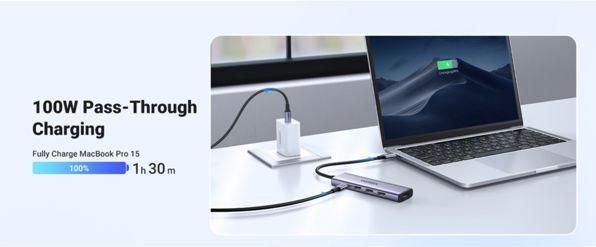 Produktbild Ugreen USB-C Hub (USB-C, 5 Ports)