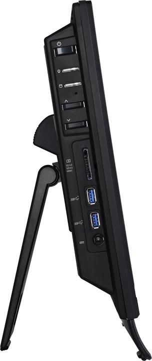 Produktbild MSI AIO 15,6N100 4GB 128SD W11P TCH BK N100 TOUCH KBL MINI*MOUSE WEBCAM (4 GB, 128 GB, Intel UHD Graphics)