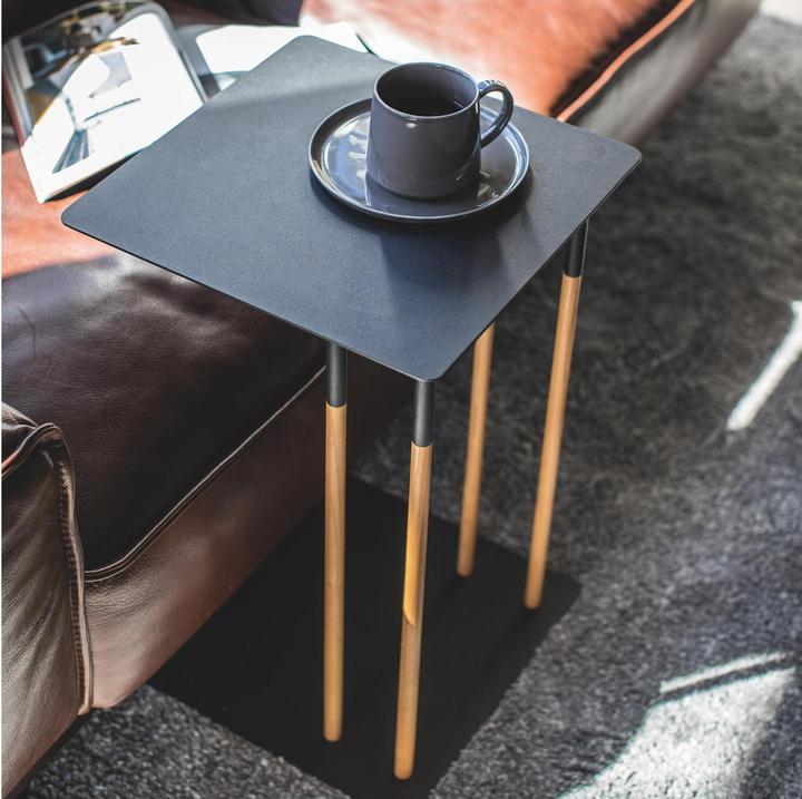 Actual product image Yamazaki PLAIN sofa table (35 x 35 x 55 cm)