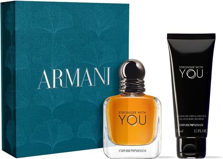 Produktbild Giorgio Armani Stronger With You Eau De Toilette 50ml Coffret + Gel Douche 75ml