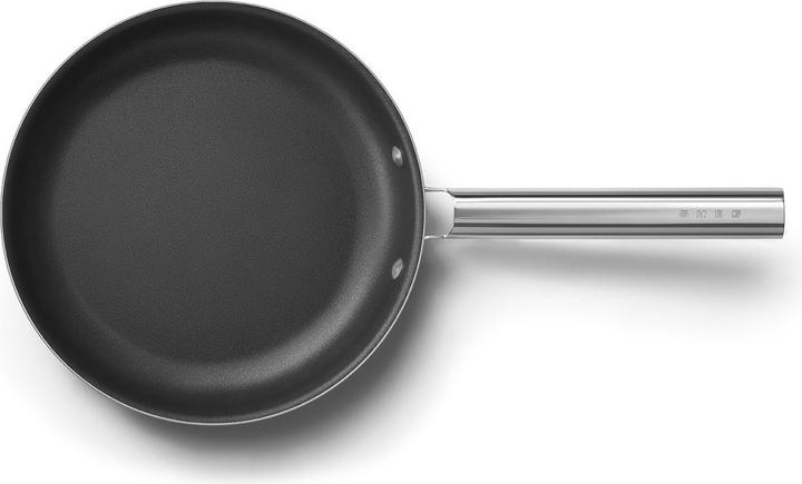 Actual product image Smeg CKFF2601RDM Frying pan Ø 26 cm, red (Frying pan, Aluminium, Stainless steel, 26 x 8.70 cm)