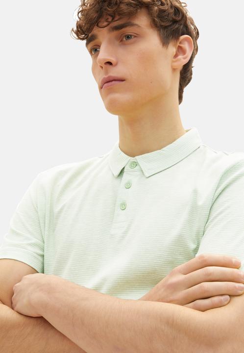Immagine prodotto Tom Tailor Polo Camicia a maniche corte con collo a polo a righe (XL)