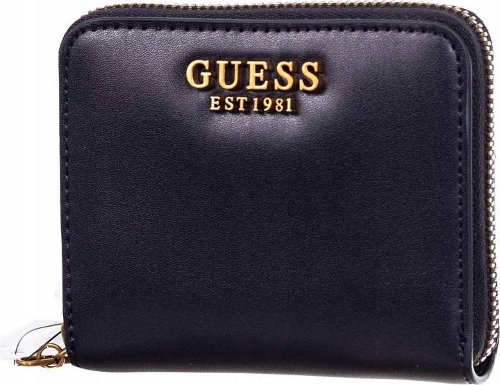 Guess Textile Wallet, SLG Card, SWVB8500370, Black, For Women