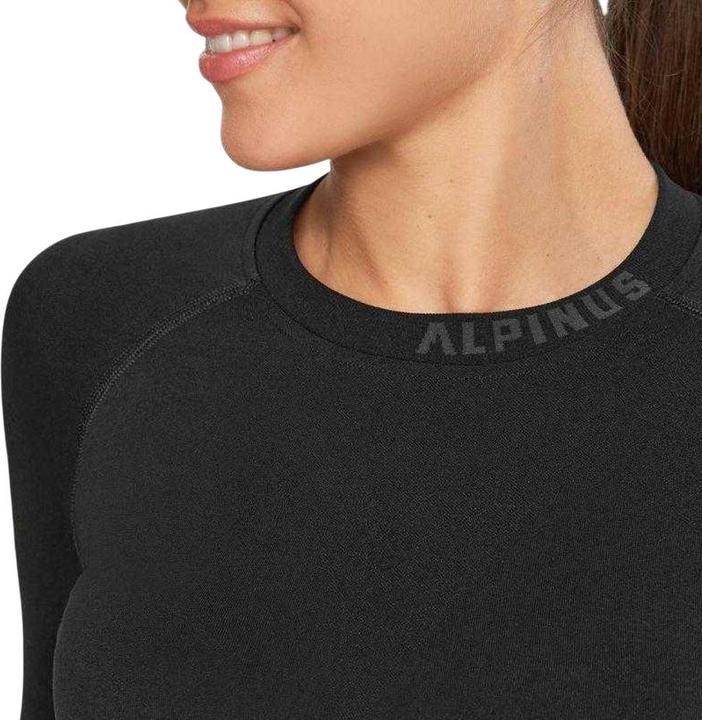 Immagine prodotto Alpinus Intimo da donna Thermoactive Tactical Base Layer Set nero-grigio GT18370 (L)