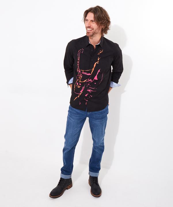 Produktbild Joe Browns Music Man Print Long Sleeve Shirt (XXL)