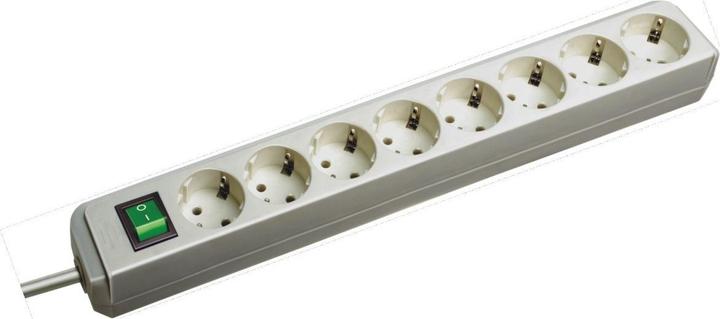 Actual product image Brennenstuhl Eco-Line (8 x, CEE 7/3, 3 m)