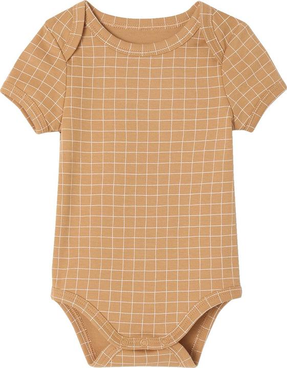 Produktbild Vertbaudet Bio-Kollektion: 5er-Pack Baby Kurzarm-Bodys in Schlupfform (98, 92)