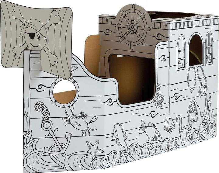 Fellowes XL Piratenschip Speelhuis