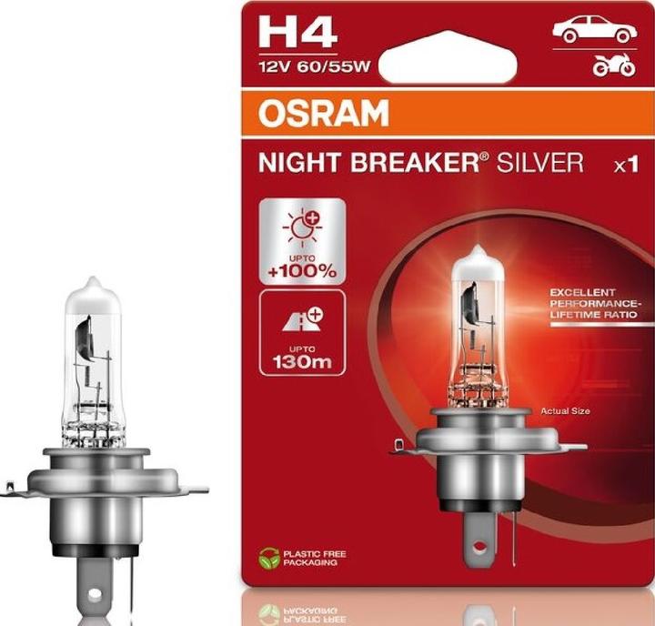 Immagine prodotto Osram Night Breaker Silver (H4)