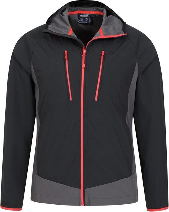 Actual product image Mountain Warehouse Mens Ambit Lightweight Soft Shell Jacket (XXS)