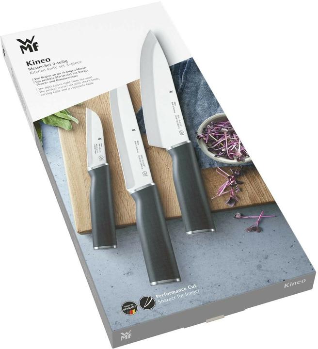 Produktbild WMF Messer 3-tlg.Set Stahlgrau (18 cm)