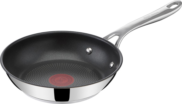 Tefal Jamie Oliver Cook's Direct on (24 cm, Frying pan, Stainless steel)
