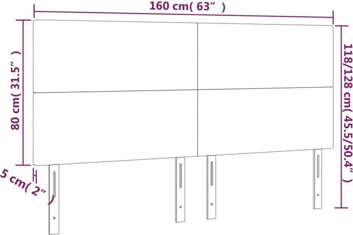 Image du produit VidaXL Loretta (160 x 5 x 128 cm)
