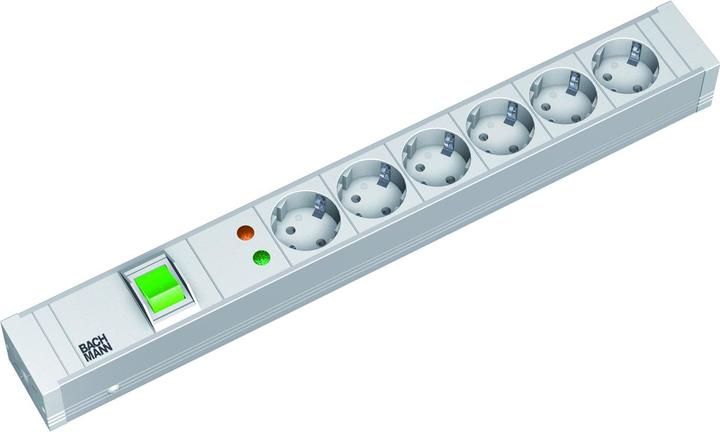 Actual product image Bachmann Extension cord (rack (6 x, CEE 7/3, 2 m)