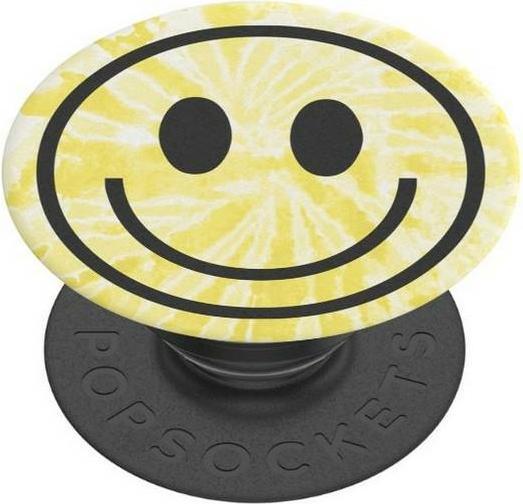 Actual product image PopSockets PopGrip Tie Dye Smiley