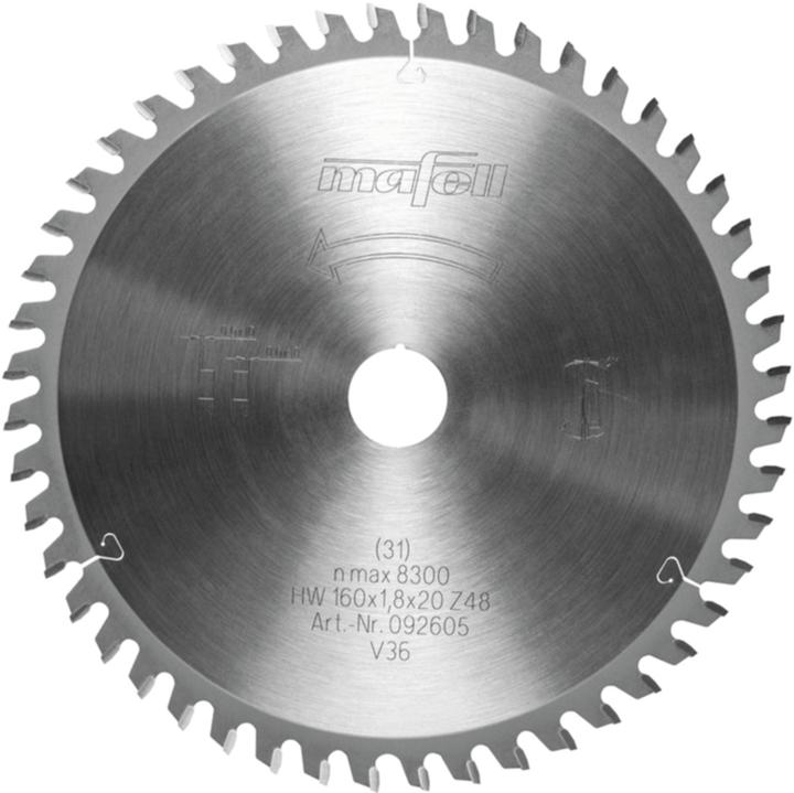 Mafell Kreissägeblätter HW 160mm Z48