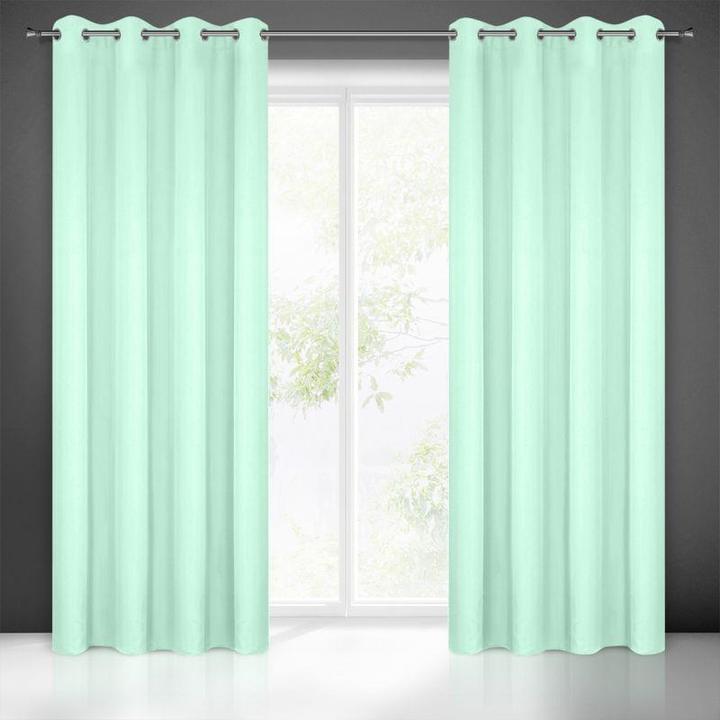 Produktbild Eurofirany Night curtain RITA made of smooth fabric, 140X250 cm loops (140 x 250 cm)