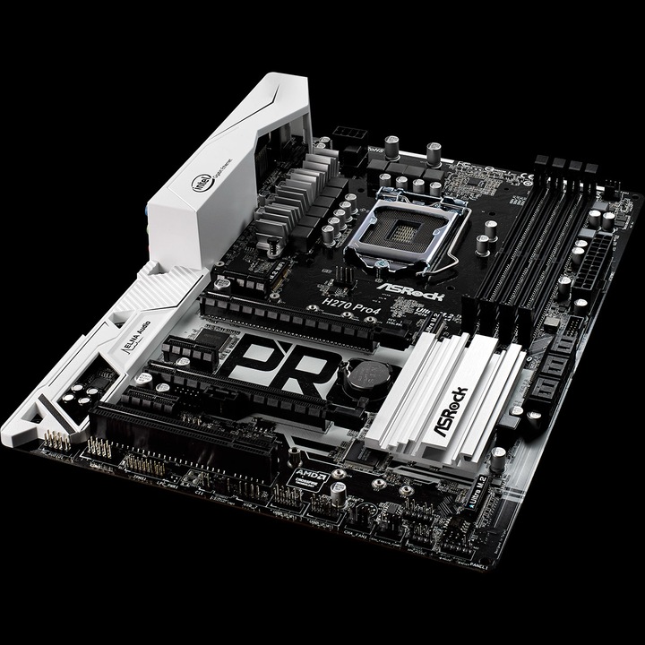 Produktbild AsRock H270 Pro4 (LGA 1151, Intel H270, ATX)