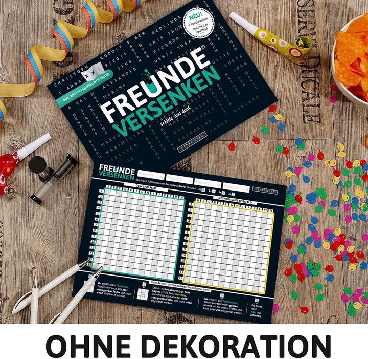 Produktbild Denkriesen Freunde Versenken (d) (Deutsch, 2 Spieler)