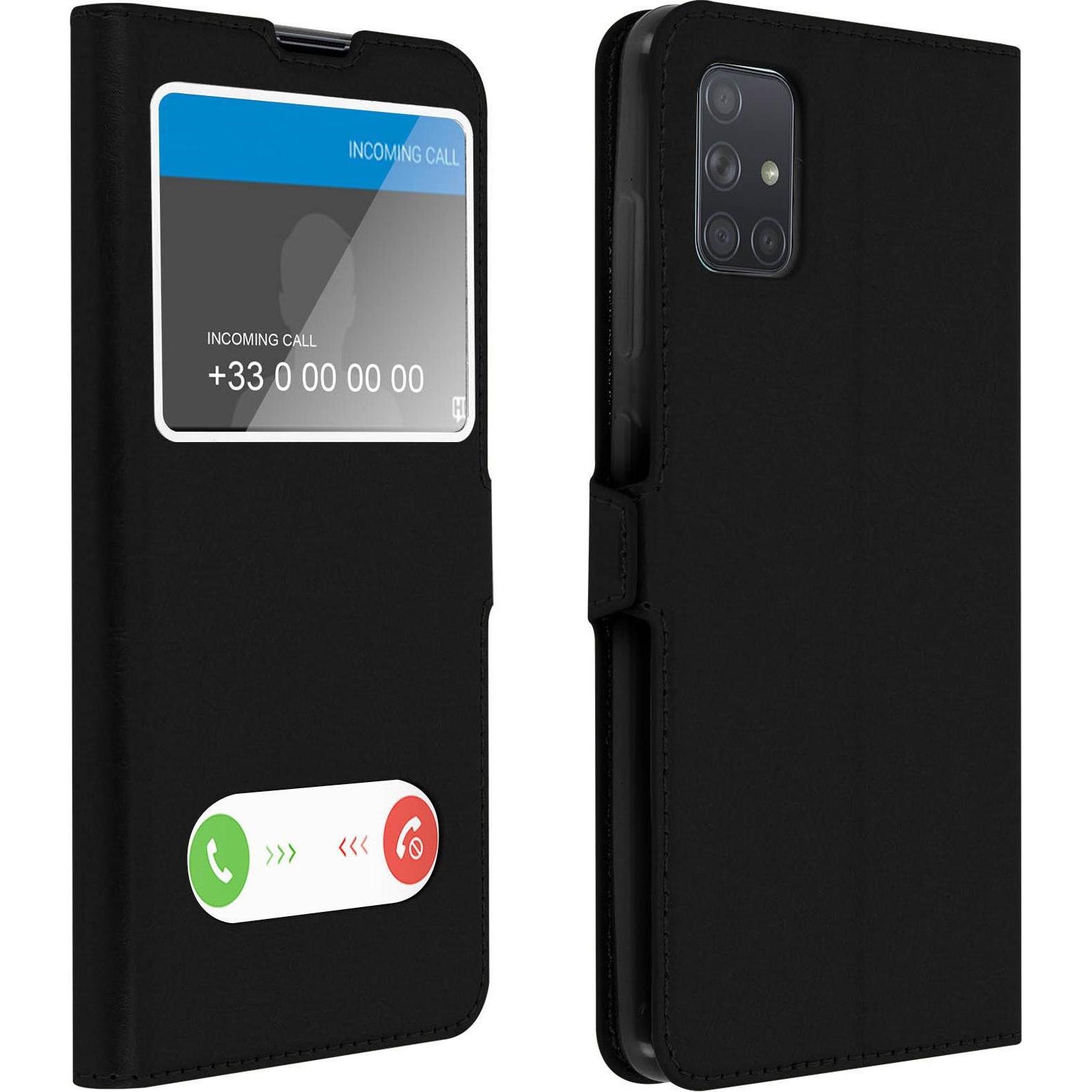 Avizar Towind Series (Samsung Galaxy A71), Smartphone Hülle, Schwarz