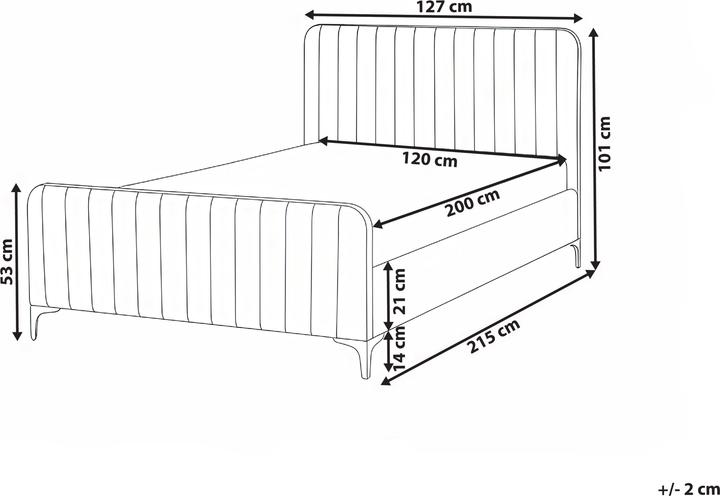 Image du produit Beliani Lunan (120 x 200 cm)