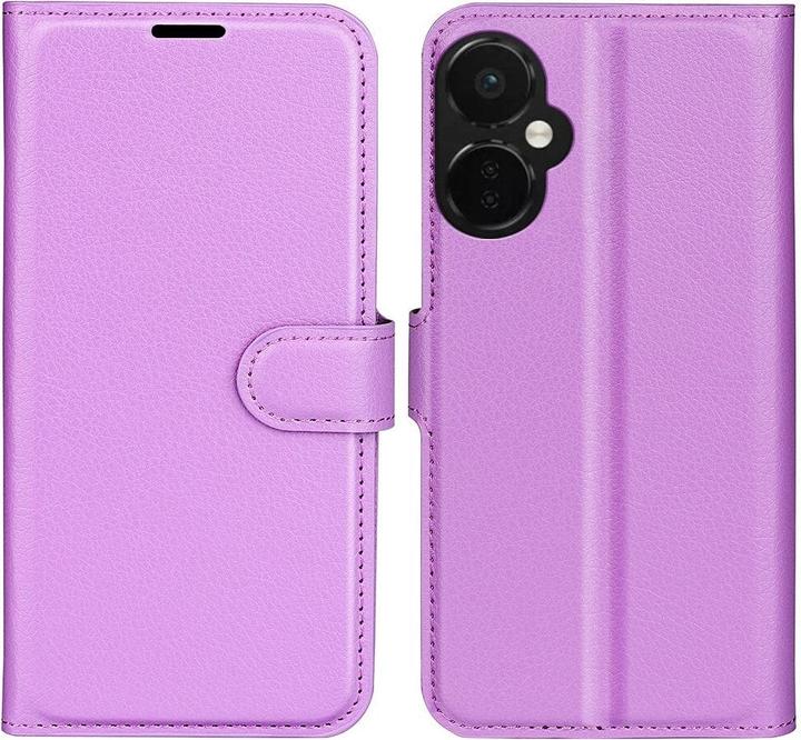 Cover-Discount OnePlus North CE 3 Lite - Leather Case Cover purple (OnePlus North CE 3 Lite)