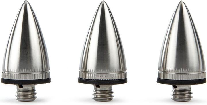 3 Legged Thing Heelz Set van 3 spikes, (1/4 " 20 schroeven en 3/8" compatibel)